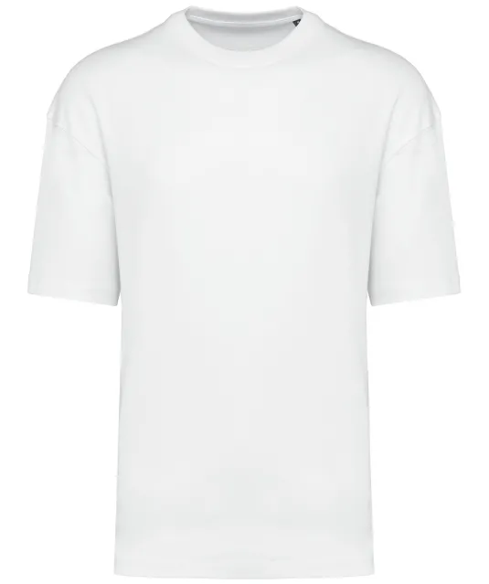 K3008 - Oversized T-shirt korte mouwen uniseks White
