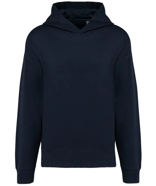 K4018 - Oversized fleece sweater met capuchon Navy
