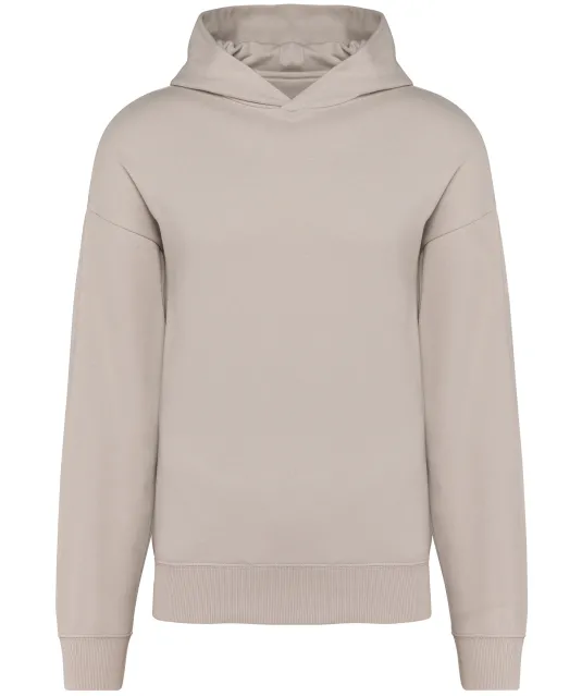 K4018 - Oversized fleece sweater met capuchon Clay