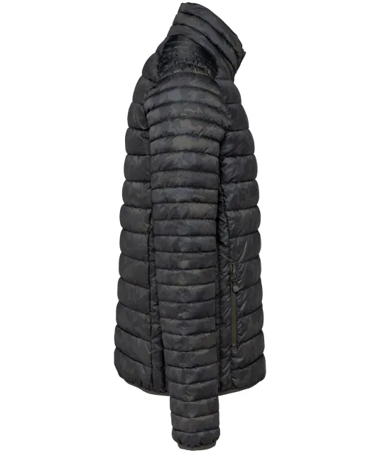 K6120 - Men's lightweight padded jacket Jungle Camo