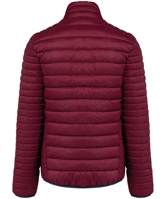 K6120 - Men's lightweight padded jacket Wine