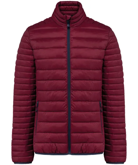K6120 - Men's lightweight padded jacket Wine