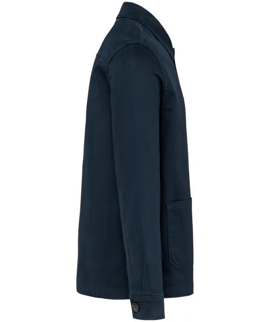 K671 - Heren jas worker Washed dark navy