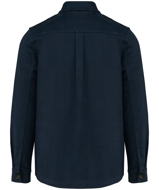 K671 - Heren jas worker Washed dark navy