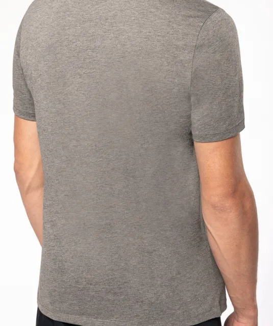 K3000 - Heren-t-shirt Supima® ronde hals korte mouwen Black
