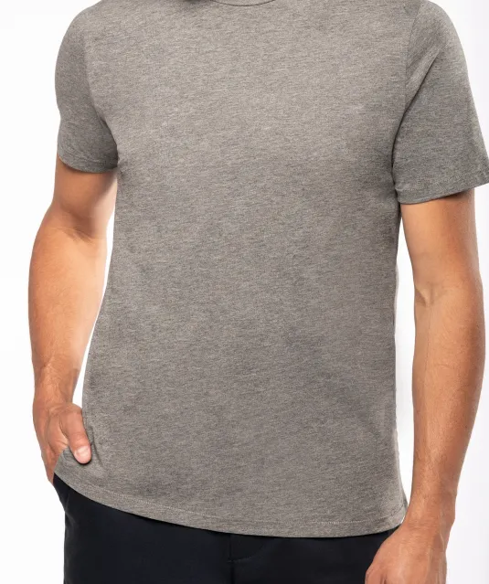 K3000 - Heren-t-shirt Supima® ronde hals korte mouwen Black