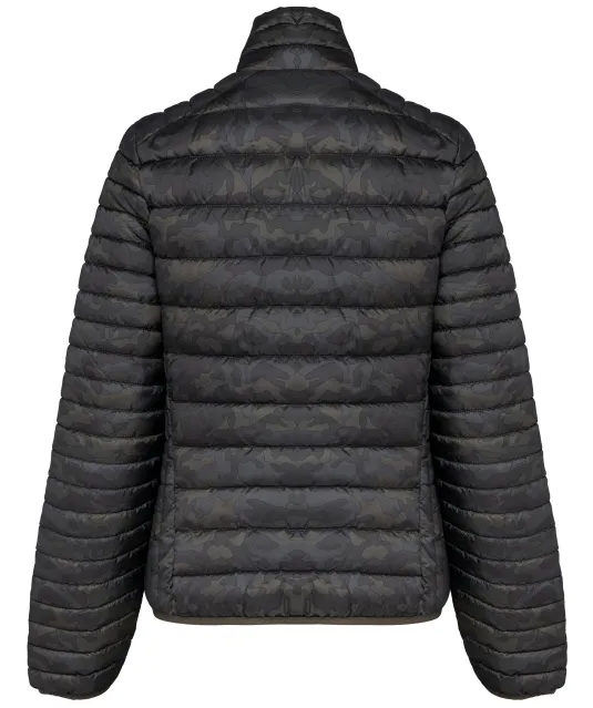 K6121 - Ladies' lightweight padded jacket Jungle Camo