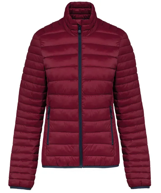 K6121 - Ladies' lightweight padded jacket Wine