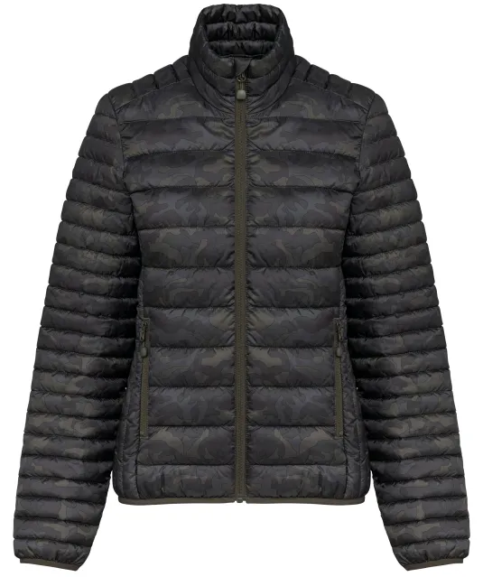 K6121 - Ladies' lightweight padded jacket Jungle Camo