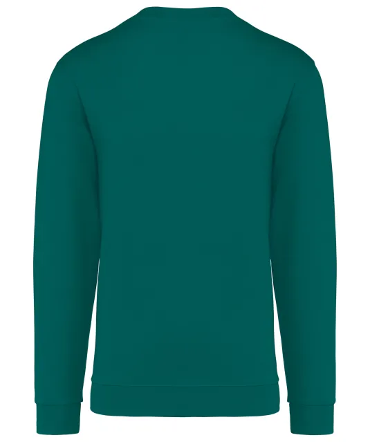 K474 - Sweater ronde hals Emerald Green