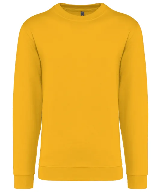K474 - Sweater ronde hals Yellow