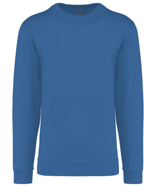 K474 - Sweater ronde hals Light Royal Blue