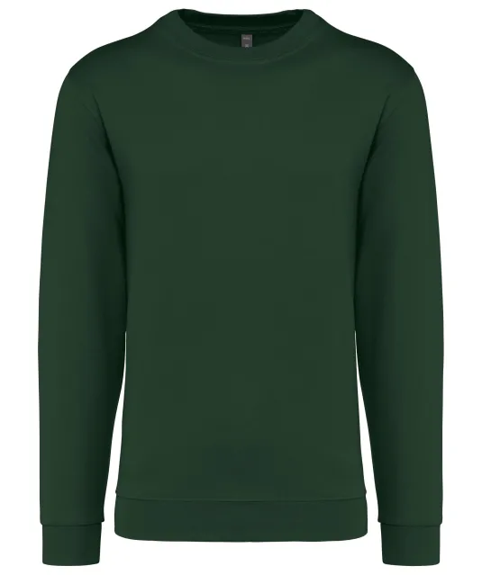 K474 - Sweater ronde hals Forest Green
