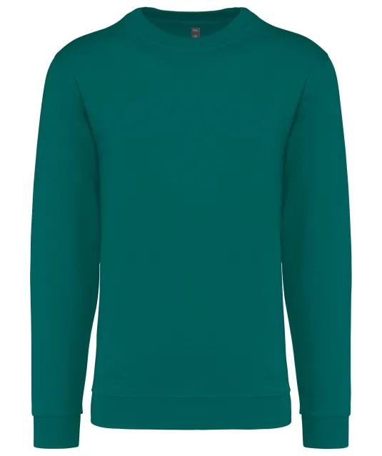 K474 - Sweater ronde hals Emerald Green