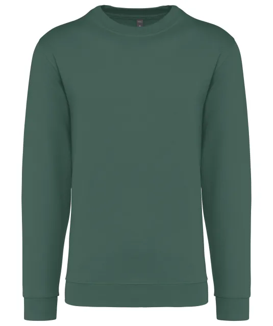 K474 - Sweater ronde hals Earthy Green