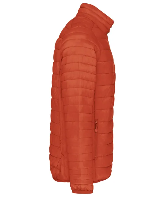 K6120 - Men's lightweight padded jacket Burnt Ochre
