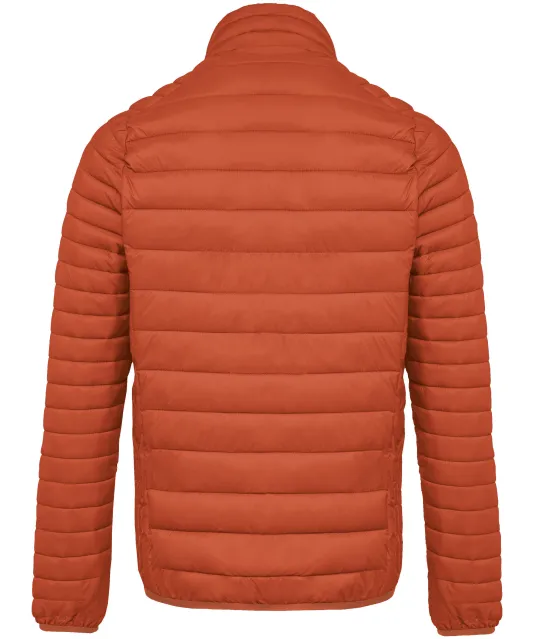 K6120 - Men's lightweight padded jacket Burnt Ochre