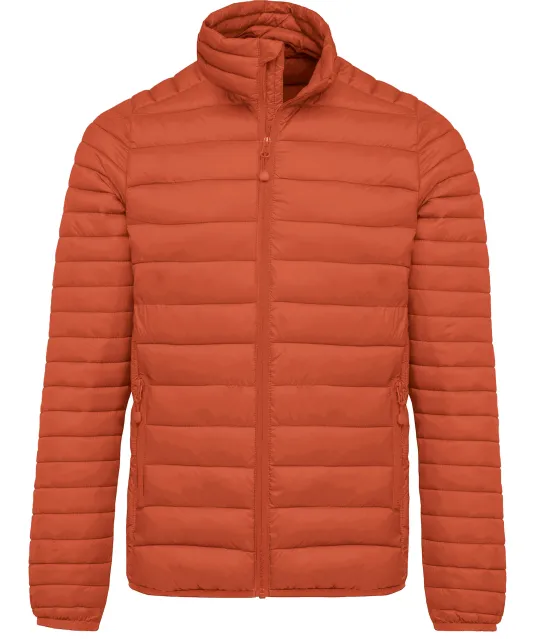 K6120 - Men's lightweight padded jacket Burnt Ochre
