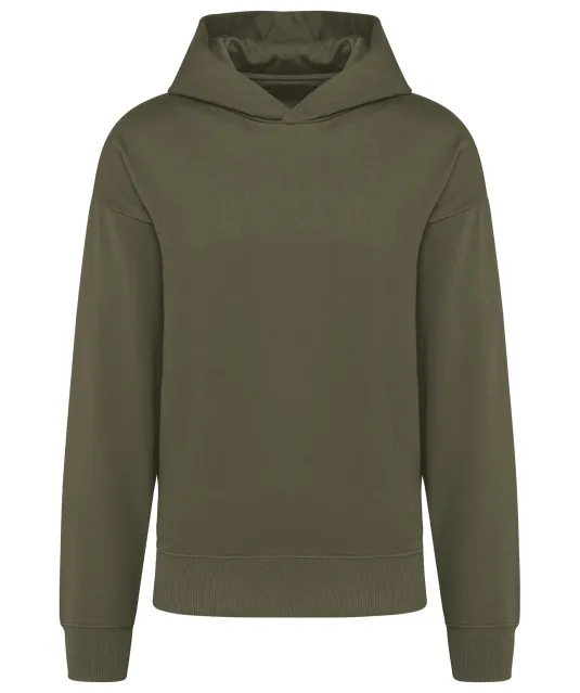 K4018 - Oversized fleece sweater met capuchon Light khaki
