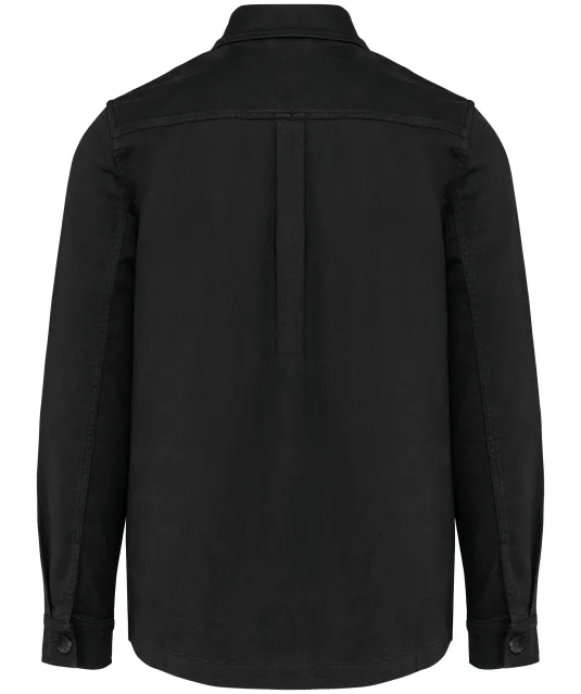 K671 - Heren jas worker Washed black