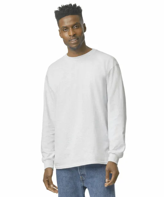 GI2400 - Ultra Cotton™ Classic Fit Adult Long Sleeve T-Shirt White