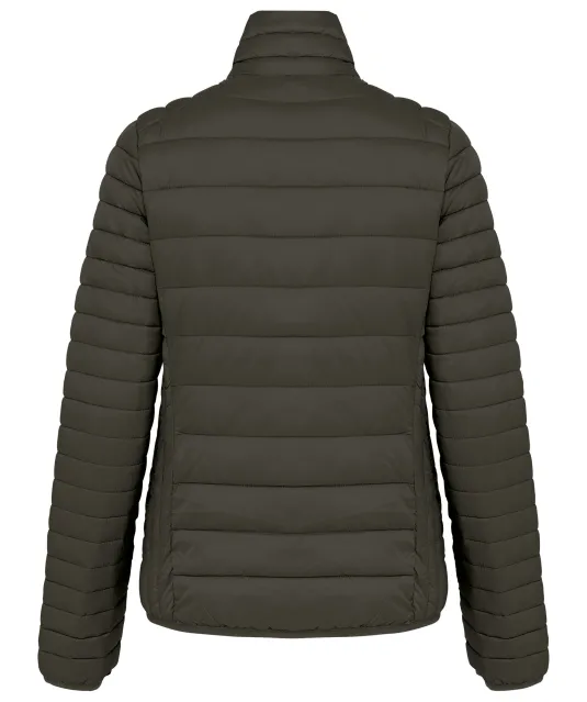 K6121 - Ladies' lightweight padded jacket Dark Khaki