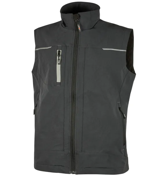 UPPE181 - Heren Universe gilet Asphalt Grey
