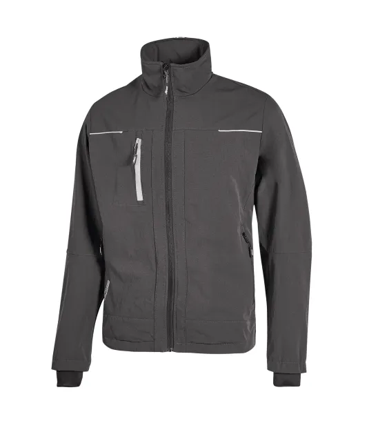 UPPE178 - Heren Pluton jas Asphalt Grey