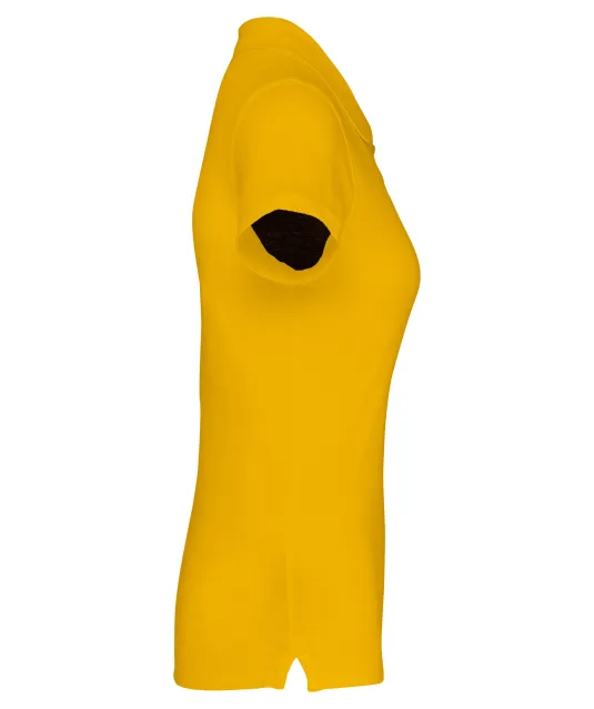 K255 - Piqué-damespolo korte mouwen Yellow