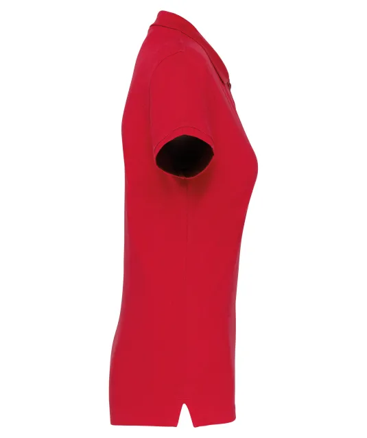 K255 - Piqué-damespolo korte mouwen Red