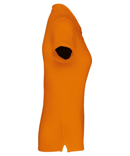 K255 - Piqué-damespolo korte mouwen Orange