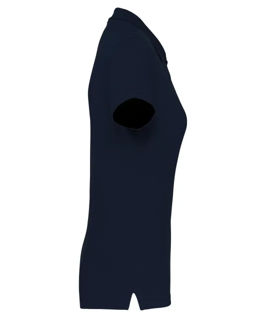 K255 - Piqué-damespolo korte mouwen Navy