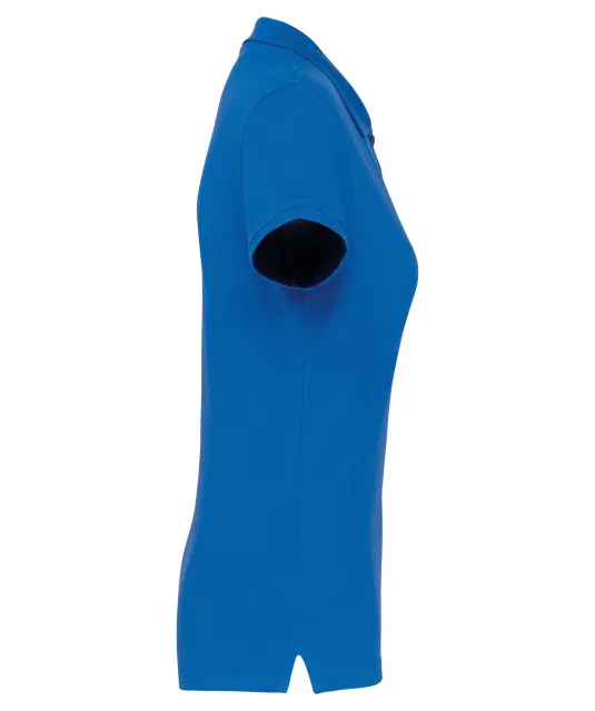 K255 - Piqué-damespolo korte mouwen Light Royal Blue