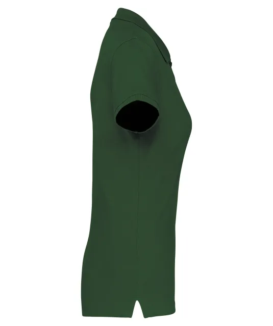 K255 - Piqué-damespolo korte mouwen Forest Green