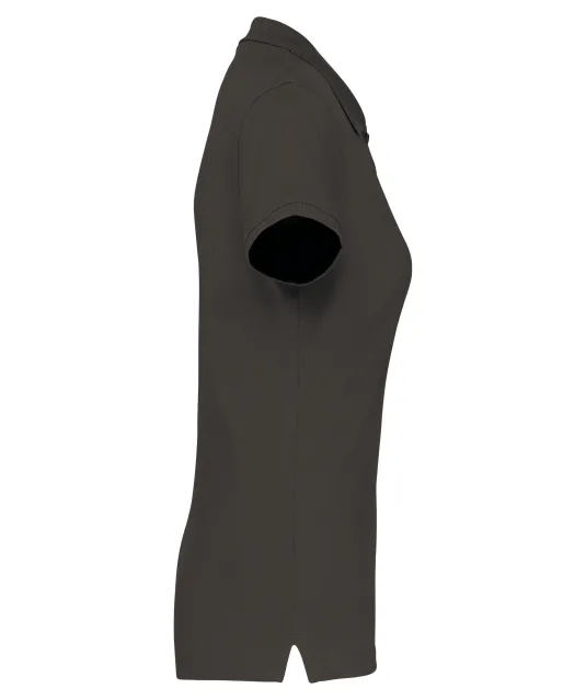 K255 - Piqué-damespolo korte mouwen Dark Grey