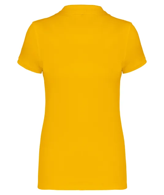 K255 - Piqué-damespolo korte mouwen Yellow