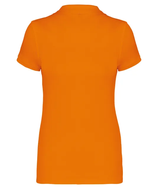 K255 - Piqué-damespolo korte mouwen Orange