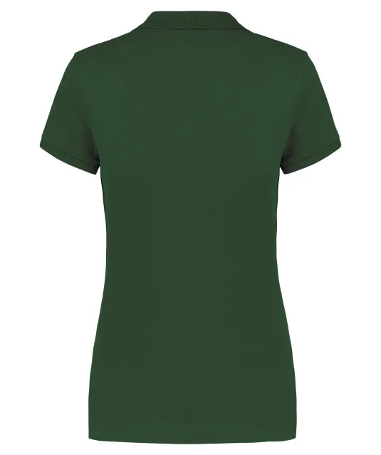K255 - Piqué-damespolo korte mouwen Forest Green