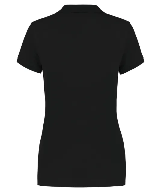 K255 - Piqué-damespolo korte mouwen Black