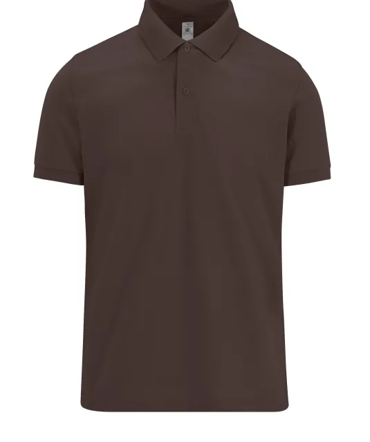 CGPU424 - MY POLO 180 Heren korte mouwen Roasted Cofee
