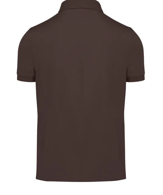 CGPU424 - MY POLO 180 Heren korte mouwen Roasted Cofee