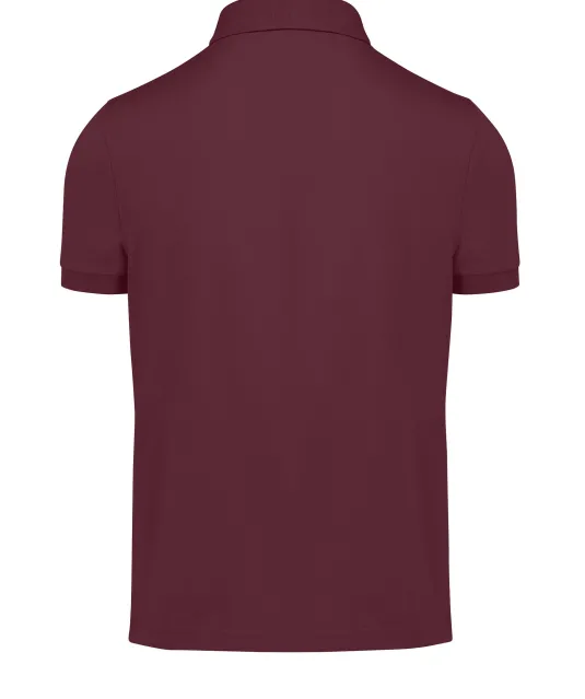 CGPU424 - MY POLO 180 Heren korte mouwen Burgundy