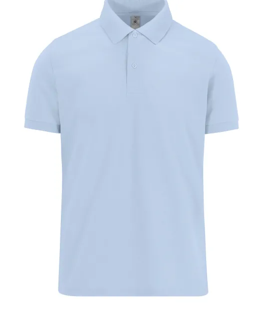 CGPU424 - MY POLO 180 Heren korte mouwen Blush Blue