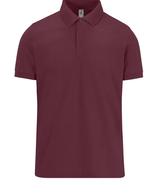 CGPU424 - MY POLO 180 Heren korte mouwen Burgundy