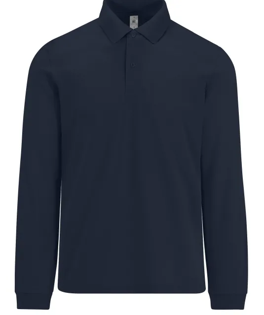 CGPU425 - MY POLO 180 Heren lange mouwen Navy