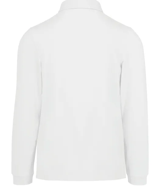 CGPU425 - MY POLO 180 Heren lange mouwen White