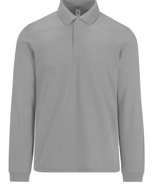 CGPU425 - MY POLO 180 Heren lange mouwen Sport Grey