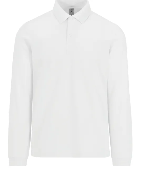 CGPU427 - MY POLO 210 Heren lange mouwen White