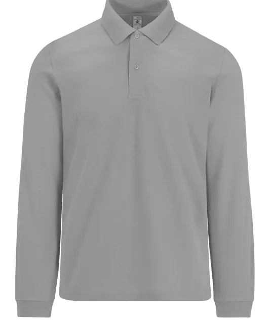 CGPU427 - MY POLO 210 Heren lange mouwen Sport Grey