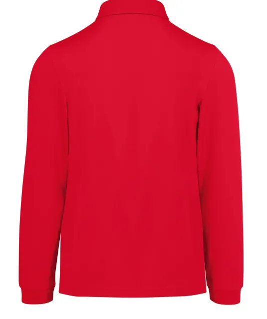 CGPU427 - MY POLO 210 Heren lange mouwen Red